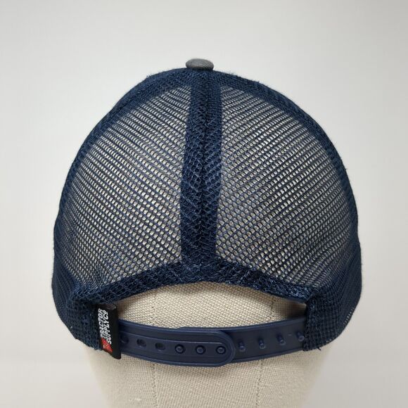 Tractor Supply Co Since 1938 Snapback Trucker Hat Blue OS Adjustable Mesh Back - Picture 5 of 8